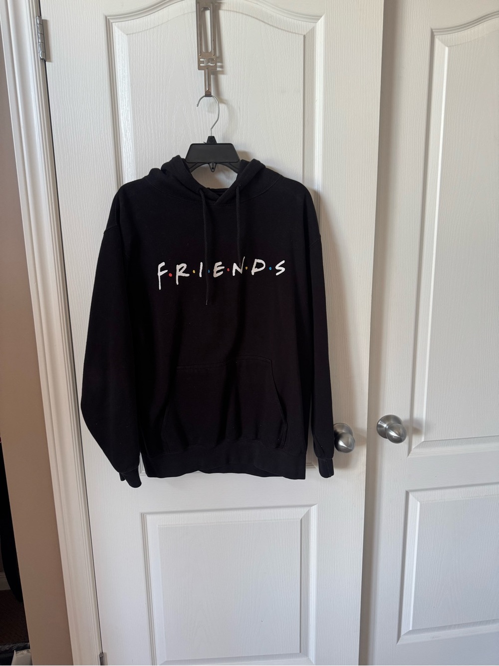 FRIENDS Black Logo Pullover Hoodie - Picture 2 of 4